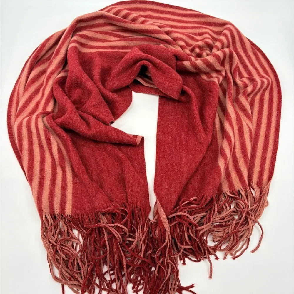 Anthropologie | Striped shawl Scarf